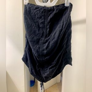 White Fox | High-Rise Black Lace Skirt | Size: M